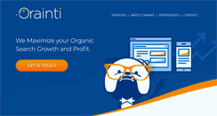 Desktop Screenshot of orainti.com